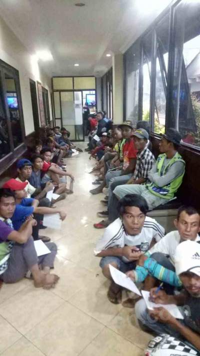 Empat Hari Razia, 171 Preman Diamankan