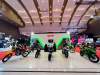 Stand Kawasaki di Indonesia International Motor Show (IIMS) 2024, Kemayoran, Jakarta.