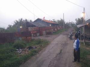 Lahan Situ Sitengin di Kemiri, Kabupaten Tangerang jadi peternakan.