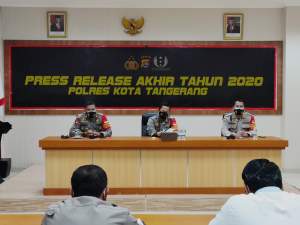 Kapolresta Beberkan Jumlah Kasus Tindak Pidana Selama Tahun 2020