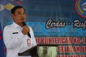 Mad Romli Hadiri Konfercab KSPSI 1973 di Graha Pemuda