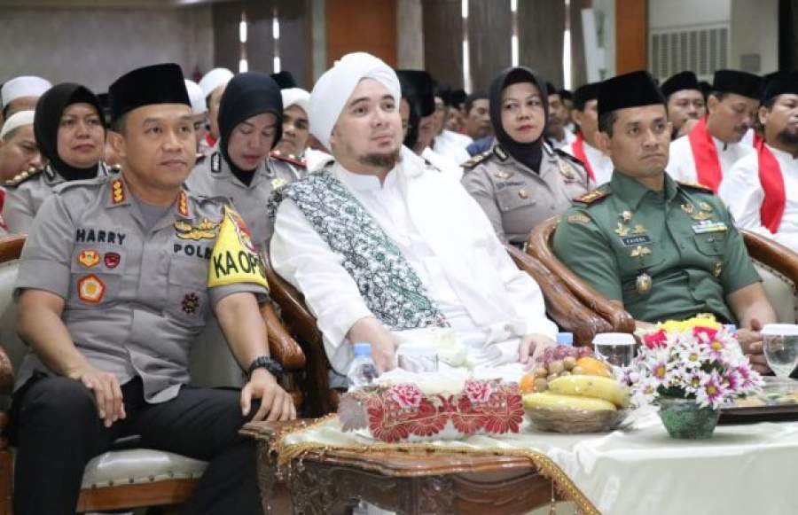Jelang Pemilu 2019, Kapolres dan  Da'i Kamtibmas Sambangi Pemkot Tangerang
