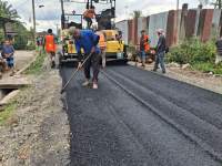 Jalan Serbananti-Tinokkah Kini Mulus dengan Aspal Hotmix, Warga Serdang Bedagai Berterima Kasih kepada Pasangan Dambaan