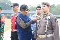 Pj Bupati Pimpin Gelar Pasukan Pengamanan Pilkades