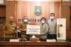 Pemkot Cilegon menerima bantuan alat kesehatan berupa 5 unit HEPA filter dari PT MCCI, Senin (2/8/2021).