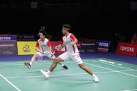 Skuad Putra Indonesia Menang Telak Atas Tim Tuan Rumah di Piala Thomas 2022