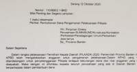 LBH Keadilan Sarankan Pemprop Banten Lapor Polisi Soal Surat Edaran Permohonan Dana Pengamanan Pilkada