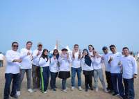 Rayakan Hari Jadi ke 34, PT Asahimas Chemical Gelar Turnamen Bola Voli Putri