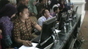 Puluhan CPNS Mendapatkan Pembekalan Tes