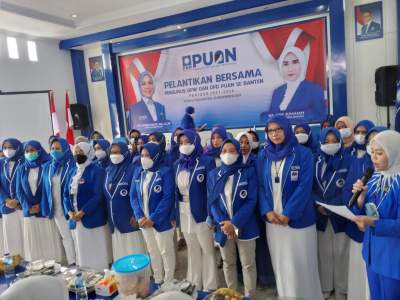 PUAN PAN Banten Resmi  Dikukuhkan, Ini  Pesan Wakil Ketua DPP PAN