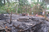 Rumah Warga Margagiri Hangus Terbakar