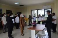 Kasi Pemerintahan Kecamatan Pakuhaji Resmi Jabat Pj. Kades Rawa Boni