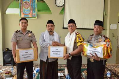 Cegah Radikalisme, Kapolresta Tangerang Kunjungi Pontren Nurantika