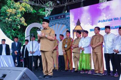 Benyamin Davnie buka MTQ kecamatan setu