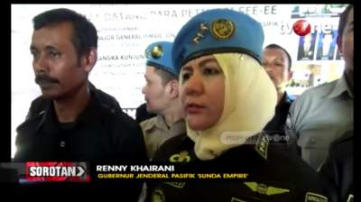 Gubernur Jenderal Teritori Pasifik Renny Khairani.(youtubetvone)