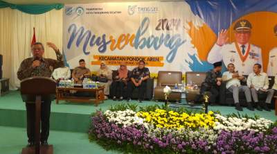 Musrenbang Pondok Aren, Fokus Tingkatkan Pemberdayaan Ekonomi Masyarakat