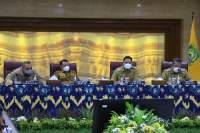 Arief Sampaikan Kondisi Covid-19 di Kota Tangerang  Dalam Rapat Yang Dipimpin Gubernur Banten