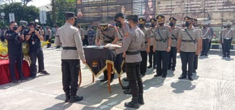 Jabatan Kapolsek Hingga Kabag Ops Polresta Tangerang Diserahterimakan