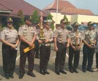 Juara lomba inovasi Mobil Electronic Public Address Polresta Tangerang.