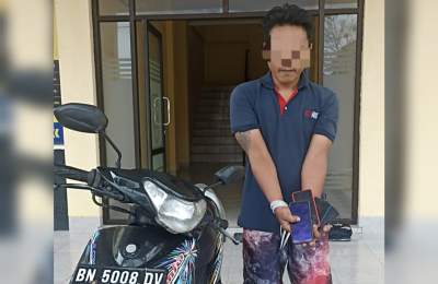 pelaku pencurian.