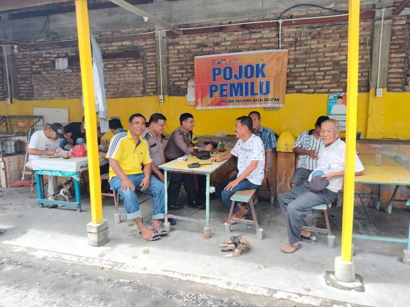 Polsek TBS Ingatkan Warga Jangan Golput di Pemilu 2024