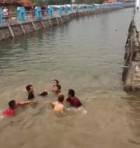 Asik Bermain di Proyek Kanal, Tiga Anak Dibawah Umur Tewas Tenggelam