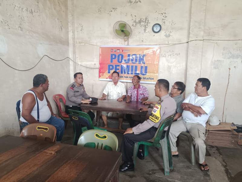 Polsek TBS, Imbau Masyarakat Jaga Persatuan dan Kesatuan di Pemilu 2024