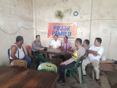 Polsek TBS, Imbau Masyarakat Jaga Persatuan dan Kesatuan di Pemilu 2024