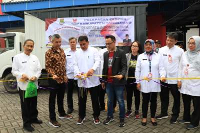 Sekda Lepas Ekspor 300 Pasang Sepatu Sebatik Ke Belanda