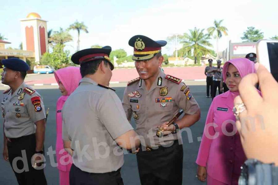 Lima Perwira Menengah di Polda Banten Naik Pangkat