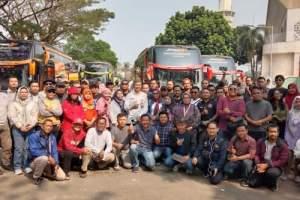 Kadis Kominfo Lepas Ratusan Jurnalis Press Gathering di Bogor