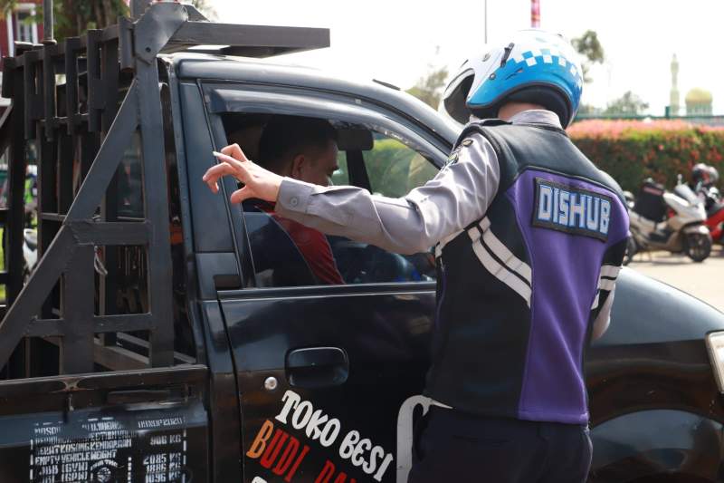 Dishub Kabupaten Tangerang Tertibkan 27 Angkutan Bodong