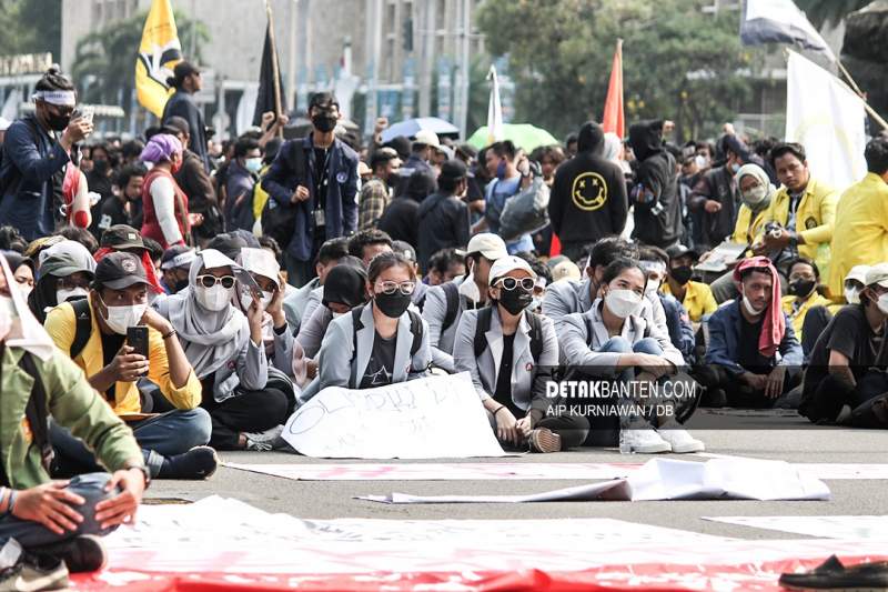 Aliansi Badan Eksekutif Mahasiswa Seluruh Indonesia (BEM SI). (foto: Aip/detak)