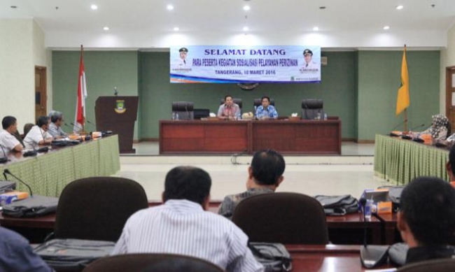 Walikota Tangerang Tegaskan Komitmen Untuk Kemudahan Pelayanan Perijinan