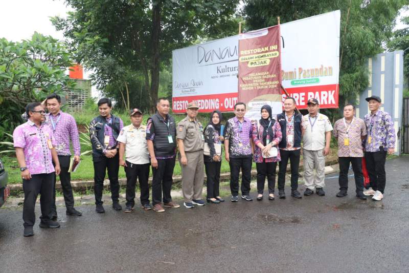 Tak Bayar Pajak, Restoran Danau Abah Di Cisauk Disidak