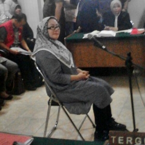 Ratu atut jadi saksi sidang Tipikor Dana Hibah di Pengadilan Tipikor Serang