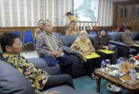 Wakil Wali Kota Tangerang Sachrudin menemui pegawai purna bakti