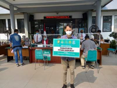 Kedua Kalinya, Sidang Tipiring Pelanggar PPKM Darurat Diadakan di Tangsel