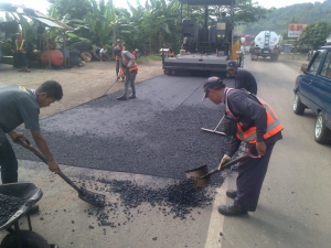 Jalur Mudik Cikuasa Merak Di Aspal Mulus