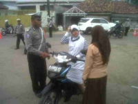 Banyak Pelajar Terjaring Razia Simpatik