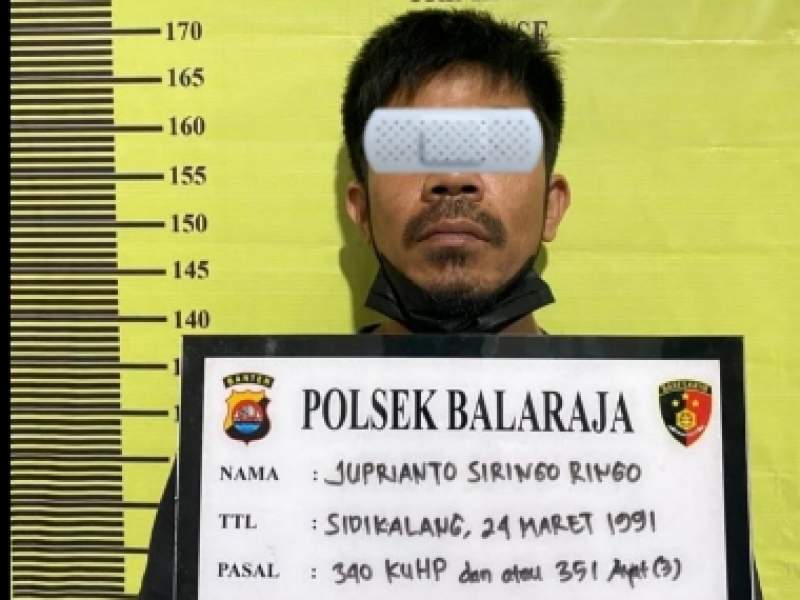 Seorang Paman di Balaraja Tega Bunuh Keponakannya Karena Tersinggung Ditagih Utang