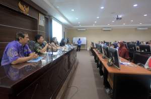 Suasana  pelatihan digital marketing di Kota Tangerang.