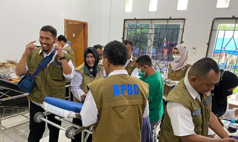 BPBD Babel Gelar Giat Sosial Khitanan Massal dan Donor Darah