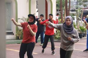 Energik dan Semangat, Senam Pagi Kemenkumham Banten