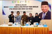 Muhammad Rizal DPR RI Gandeng Kemenkes Sosialisasi Germas Cegah Penyakit Tidak Menular Bersama Masyarakat di Bonang