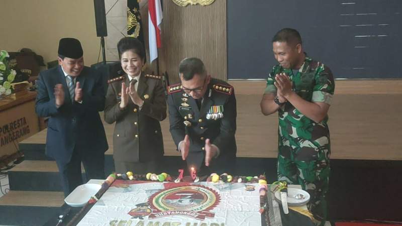 Kepala Kejari Kab Tangerang Hadiri Syukuran HUT Bhayangkara ke 76
