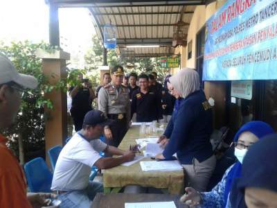 Pengemudi Angkutan Lebaran Dites Urine