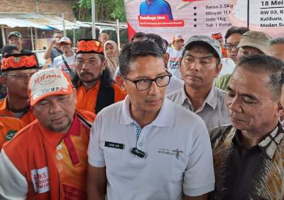 Menparekraf Sandiaga S. Uno.