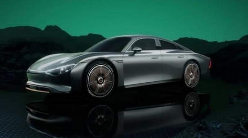 Konsep mobil listrik Mercedes-Benz EQXX