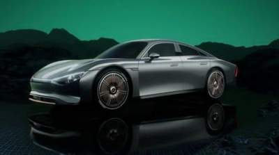 Konsep mobil listrik Mercedes-Benz EQXX